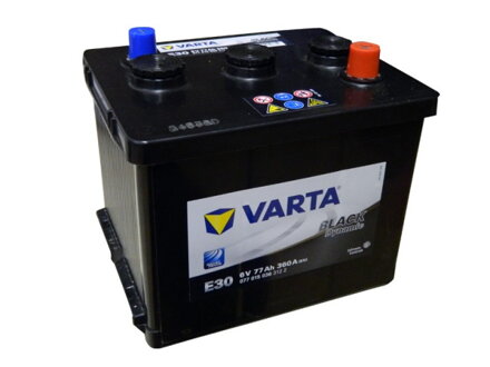 Autobaterie VARTA BLACK dynamic 77Ah 6V 360A