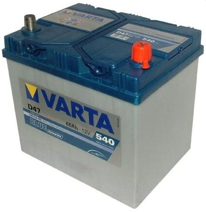 Autobaterie VARTA BLUE Dynamic 60Ah, 12V, D47