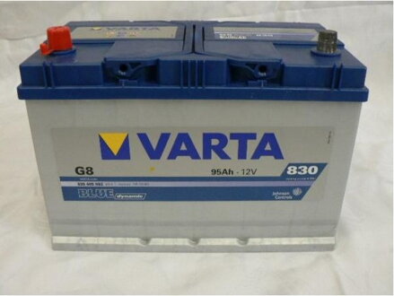Autobaterie Varta Blue Dynamic 95Ah, 830A, 12V, G8