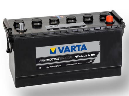 Autobaterie VARTA PROMOTIVE BLACK 110Ah, 850A, 12V, I6