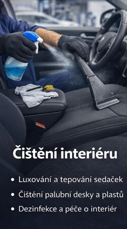 čištění interieru