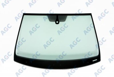 Čelní sklo SEAT LEON R.2012-, zelené, sensor, lišta