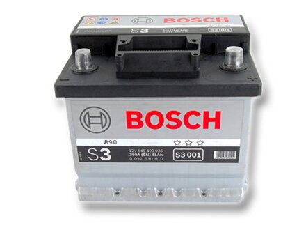 Autobaterie BOSCH S3 005, 56Ah, 12V (0 092 S30 050)