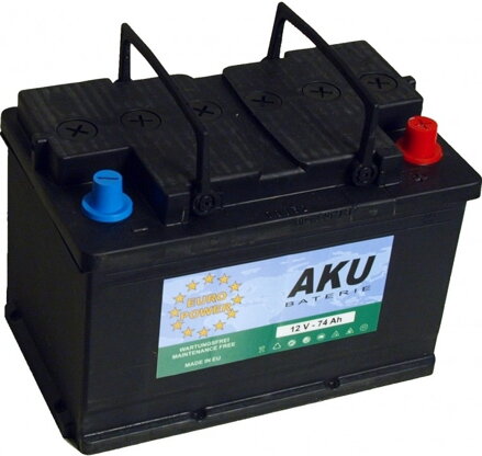 Autobaterie EURO POWER 62Ah 510A