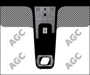 Čelní sklo CITROEN C4 r.v. 04- zelené+senzor+vin+bauset autosklo