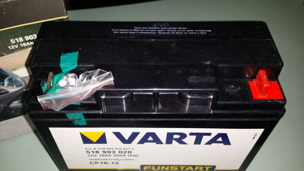Motobaterie Varta 12V 18Ah CP18-12