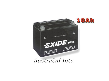 Motobaterie EXIDE BIKE Factory Sealed 3Ah, 12V, 50 A, SLA12-4