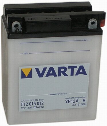 Motobaterie Varta 12V 12Ah YB12A-B