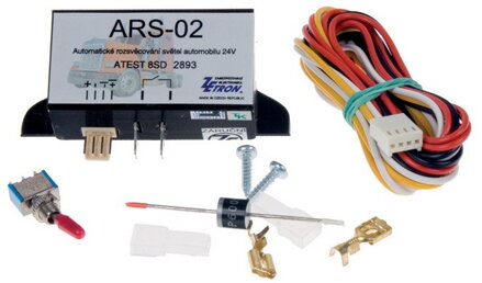 Modul aut. rozsvícení světel 24 v vozy