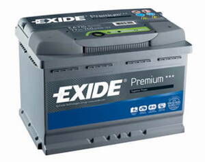 Autobaterie EXIDE Premium 61Ah, 12V, EA612