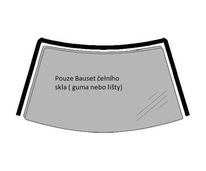 Bauset čelního skla -levá lišta DAEWOO/CHEVROLET TICO, r.v. 96-