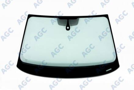 Čelní sklo AUDI A4 15-, zelené, akust.sklo, sensor
