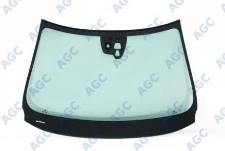 Čelní sklo VOLVO S60/V60 10-, zelené,  úchyt zrcátka, sensor kapka, rám, 7/2012-