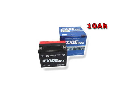 Motobaterie EXIDE BIKE Maintenance Free 11Ah, 12V, 140A, YTZ12-BS