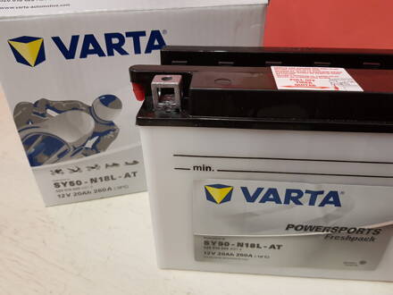 Motobaterie Varta 12V 20Ah SY50-N18L-AT