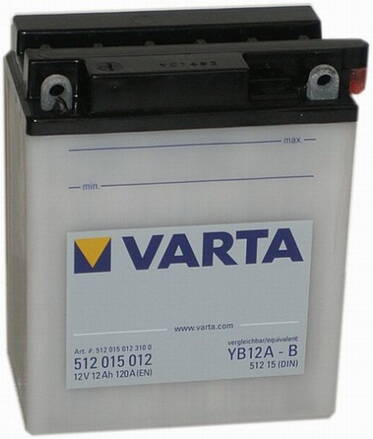 Motobaterie Varta 12V 12Ah YB12A-B