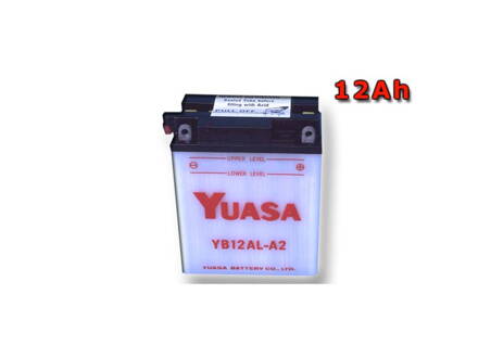 Motobaterie YUASA YB12AL-A2, 12V, 12Ah