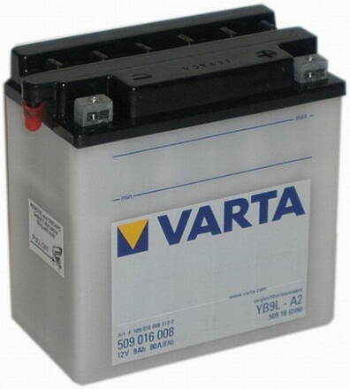 Motobaterie Varta 12V 9Ah YB9L-A2