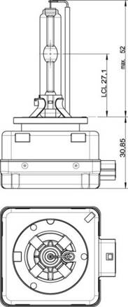 Xenonová výbojka OSRAM 12V D3S 35W xenarc (1ks)